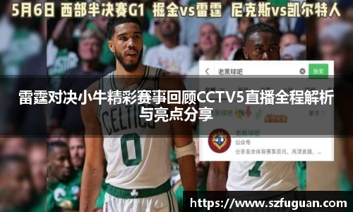 雷霆对决小牛精彩赛事回顾CCTV5直播全程解析与亮点分享